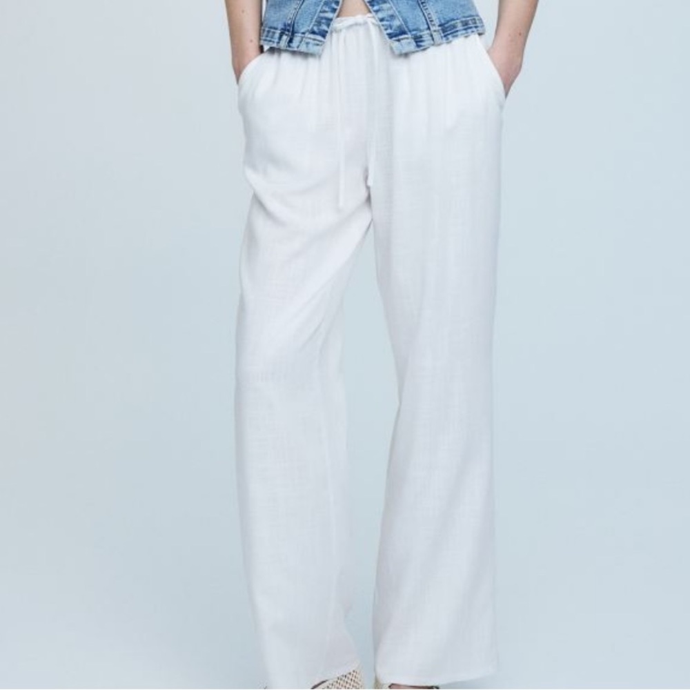 h and m linen pants